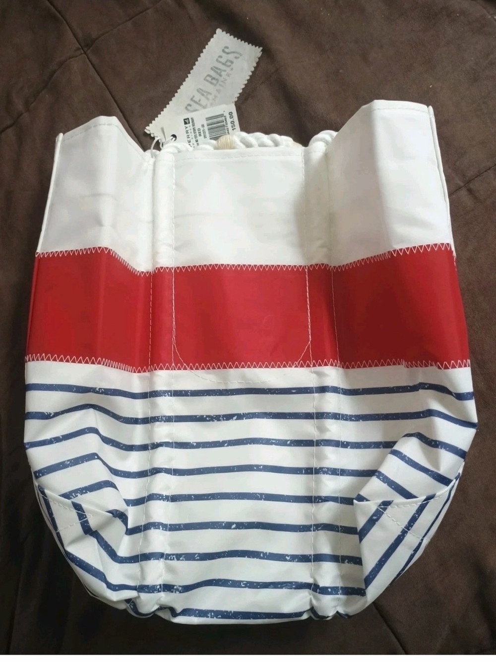 Sea Bags medium Tote Red, White&Blue New